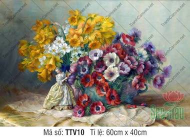 Tranh Tĩnh Vật Đẹp TTV10, Tranh Tĩnh Vật Đẹp Nhất